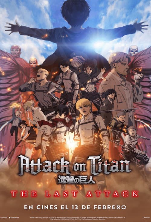 Attack on Titan: THE LAST ATTACK (2024) — ver online gratis